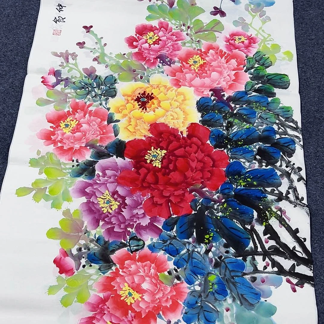 国画事事如意万事如意万事
