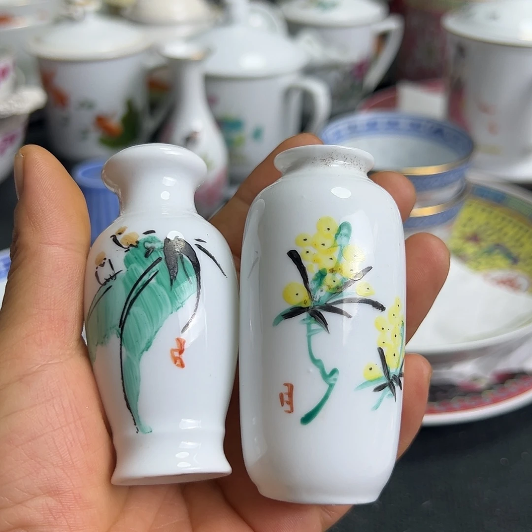瓶景德镇陶瓷小花瓶