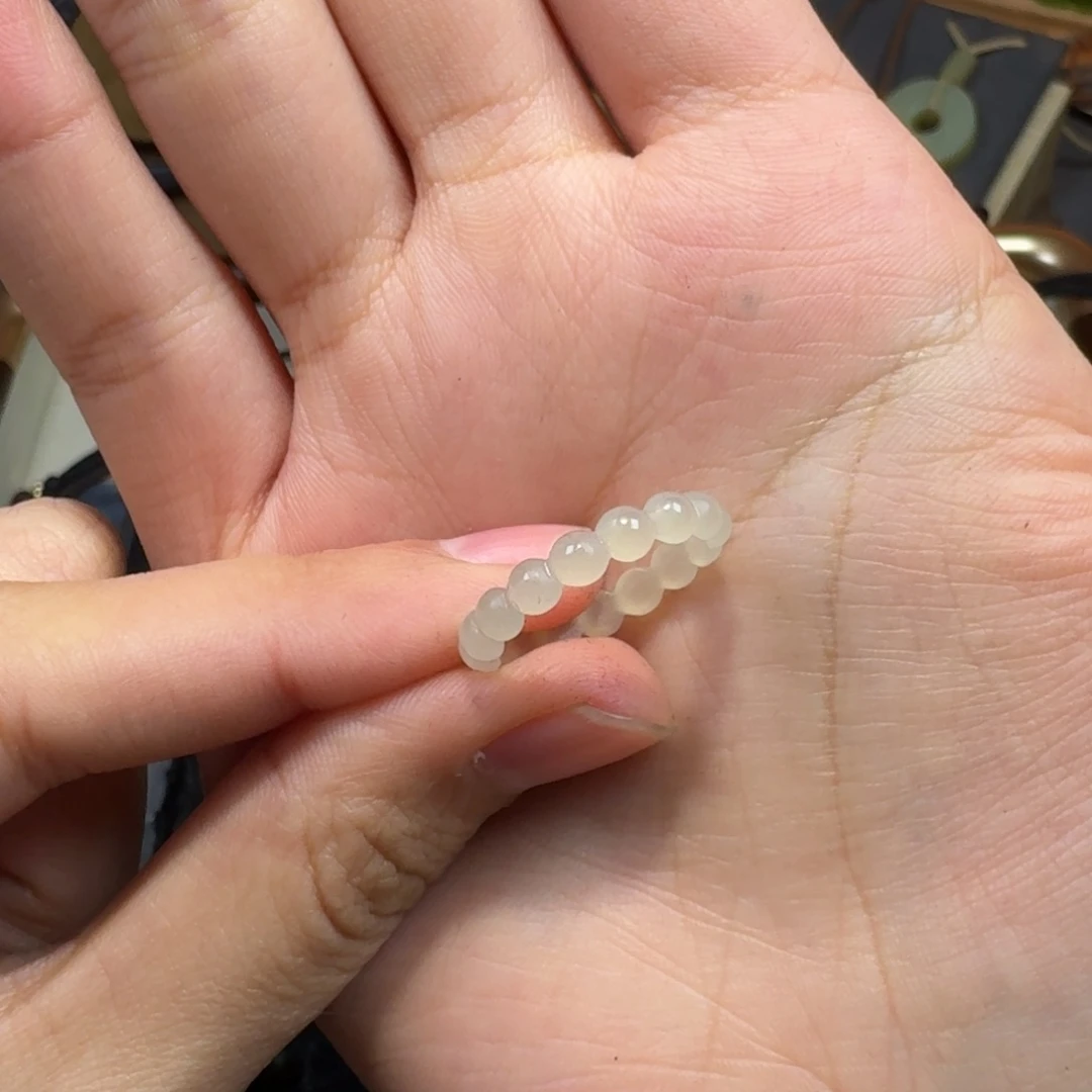 和田玉未镶嵌颈饰内径17.5