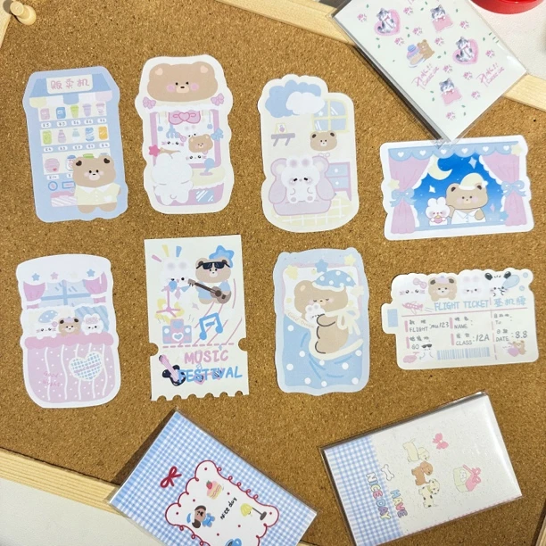 【3.0】贴纸卡通可爱高颜值装饰手账素材打包封口贴