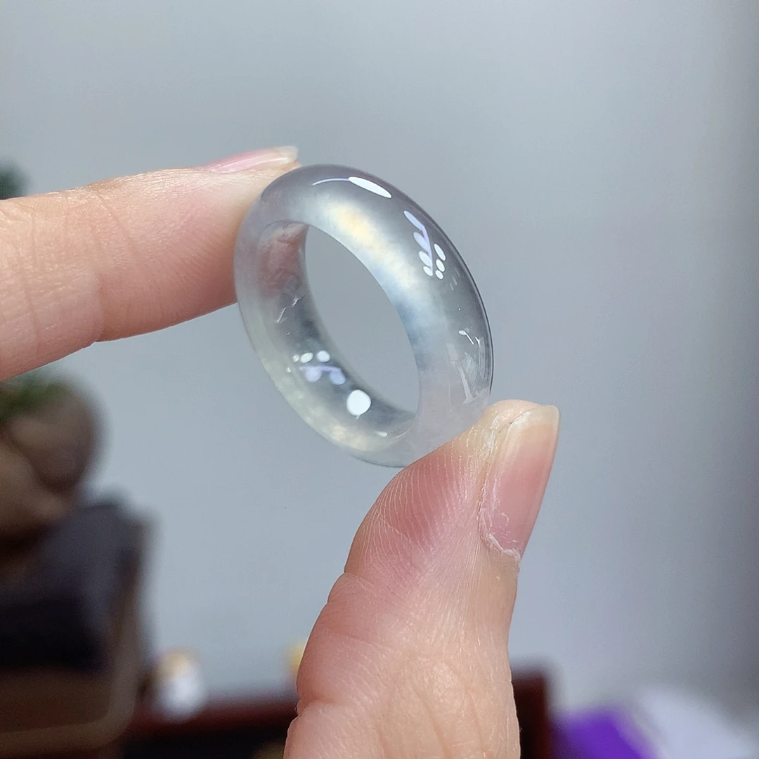 翡翠未镶嵌戒指17号