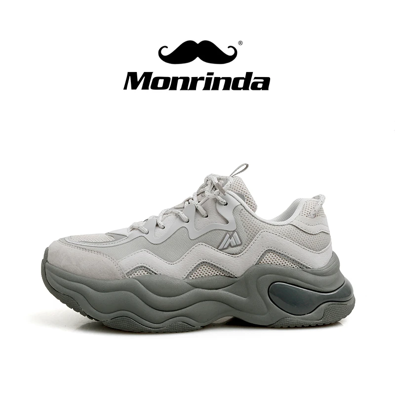 【韩国미린다】美年达2025春季上新韩国潮牌流云防滑减震耐磨老爹鞋-JC