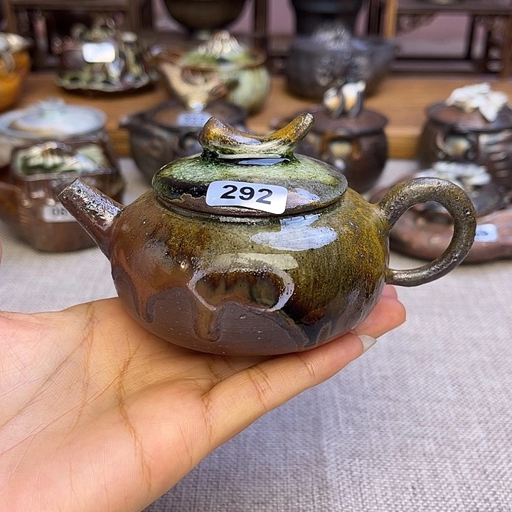 裸柴烧手工陶瓷茶器