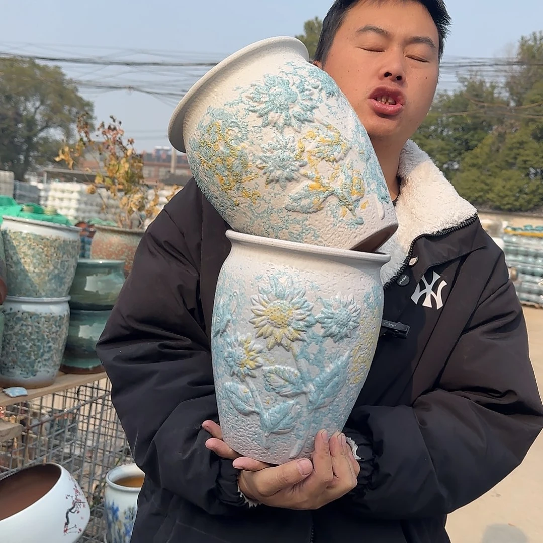 紫砂花盆王老板花盆1230-622高24口19