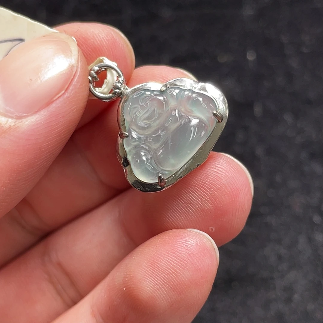 翡翠未镶嵌颈饰6，