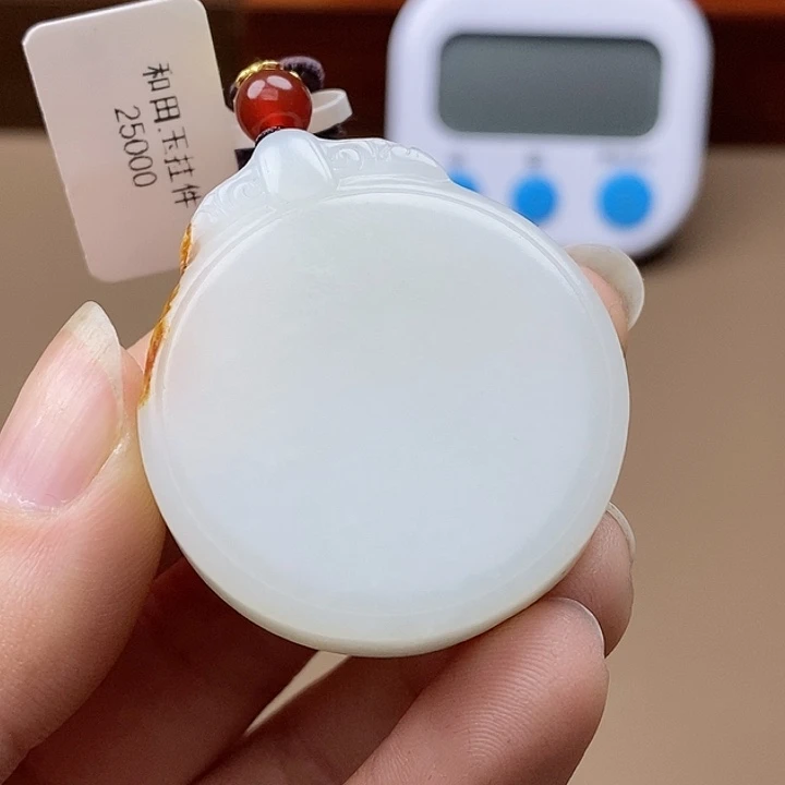 和田玉挂件未镶嵌F