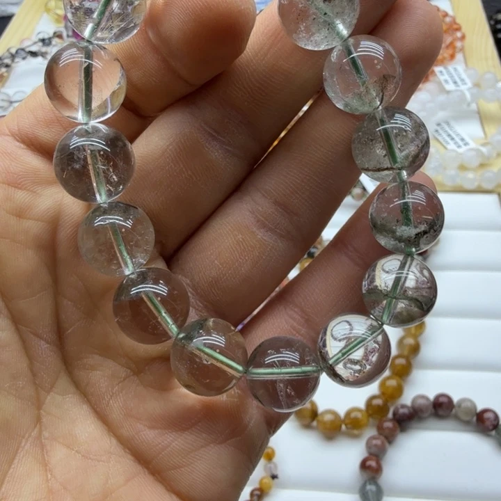 水晶未镶嵌手链天然