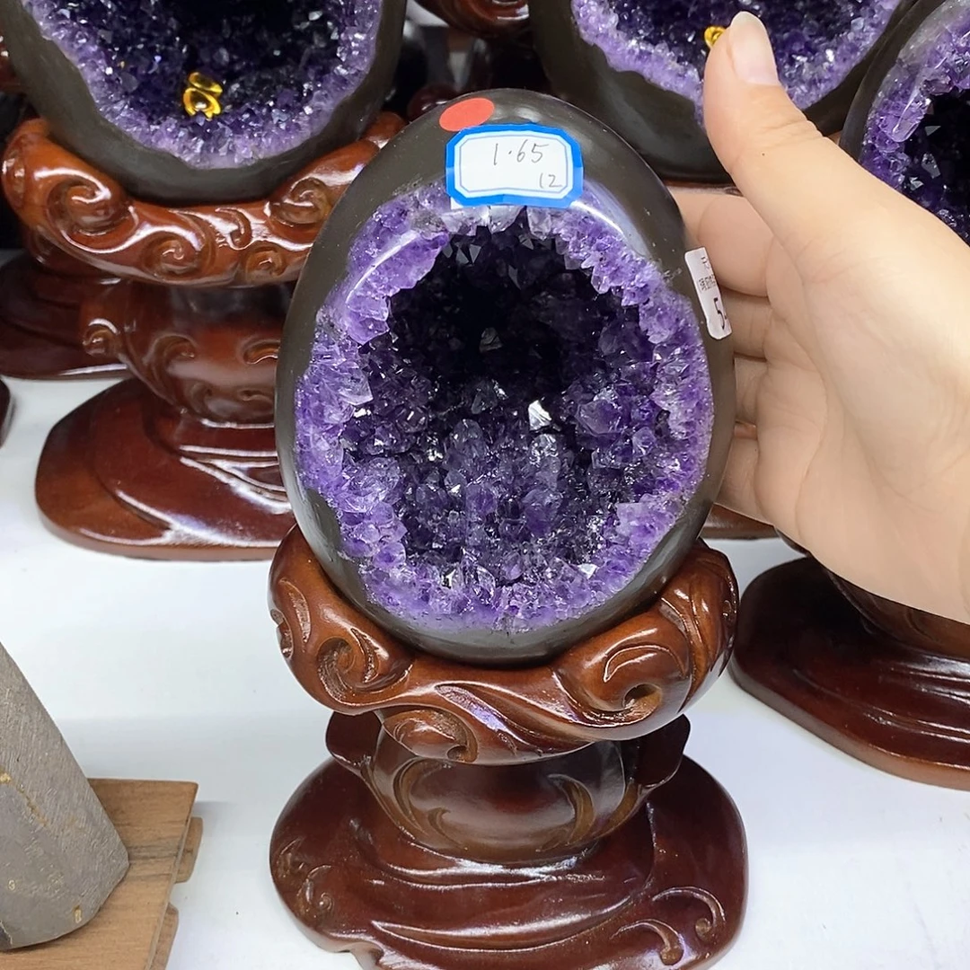 大型摆件（非配饰）未镶嵌紫晶莹