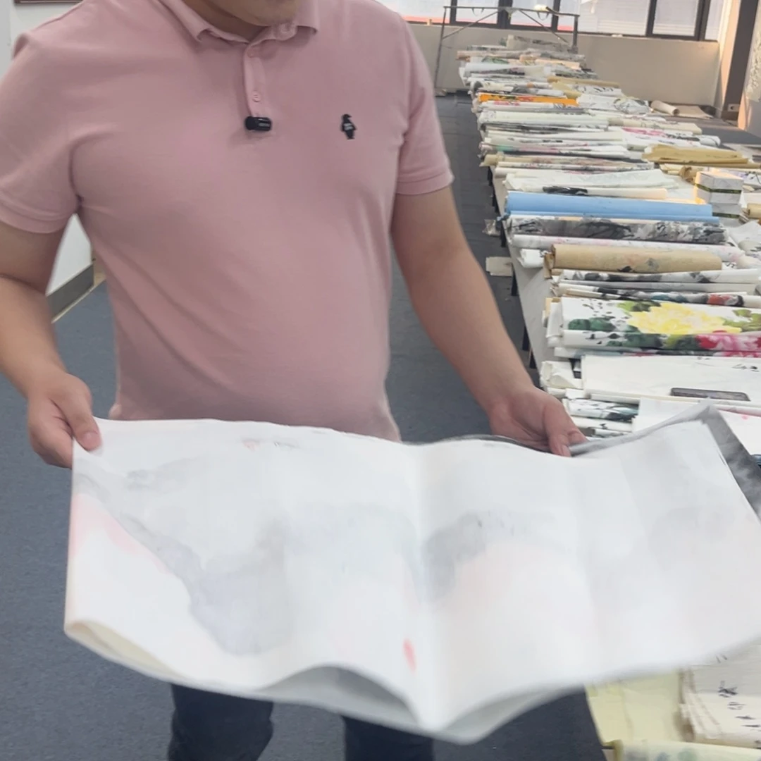 国画绘画作品多次