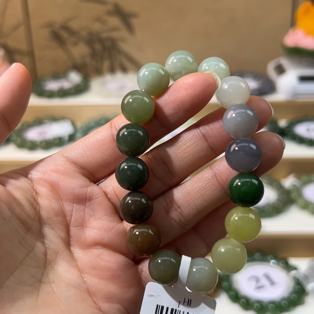 和田玉未镶嵌手串