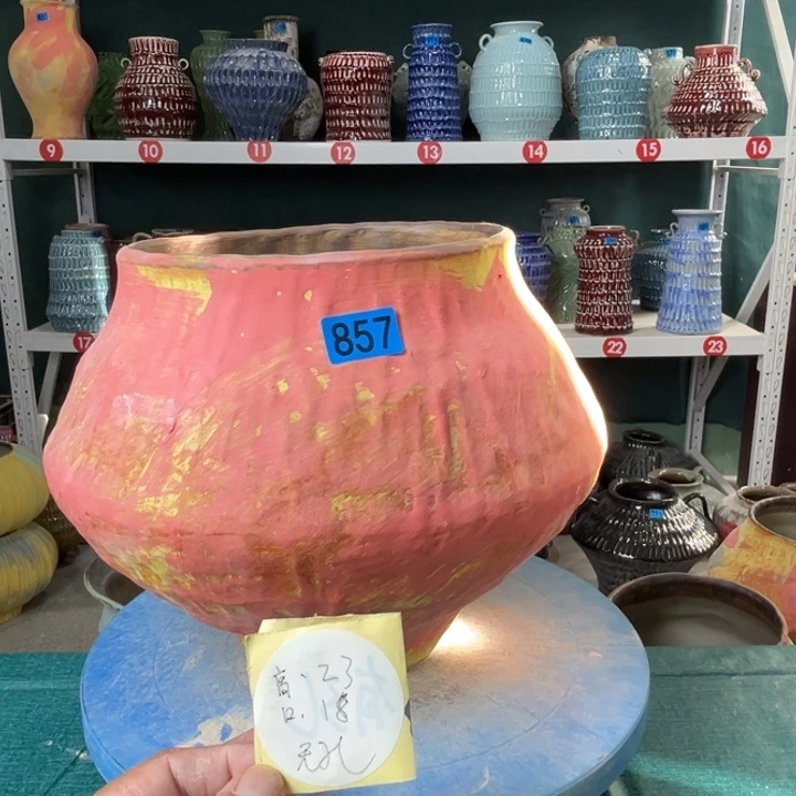 景德镇陶瓷花盆花器857