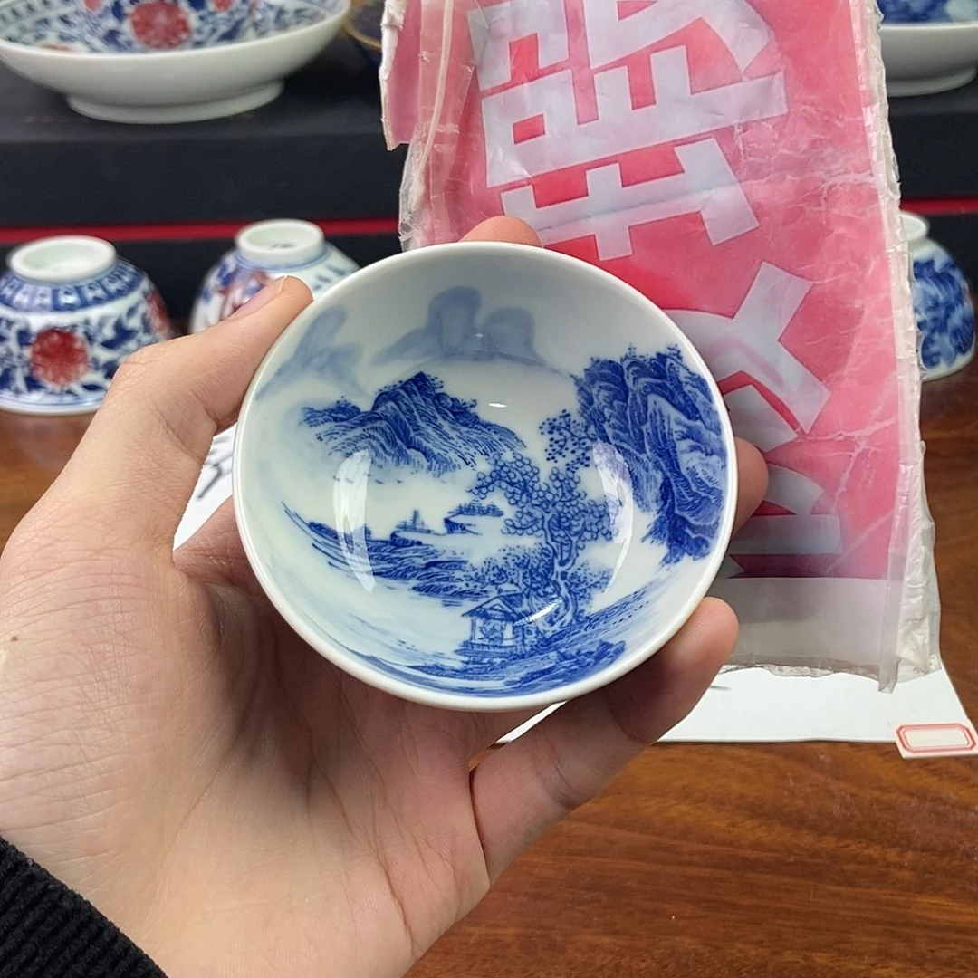 杯景德镇手绘陶瓷艺术