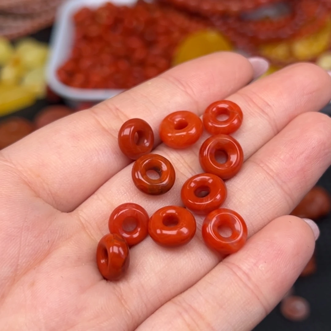 南红玛瑙未镶嵌吊坠(不含链)