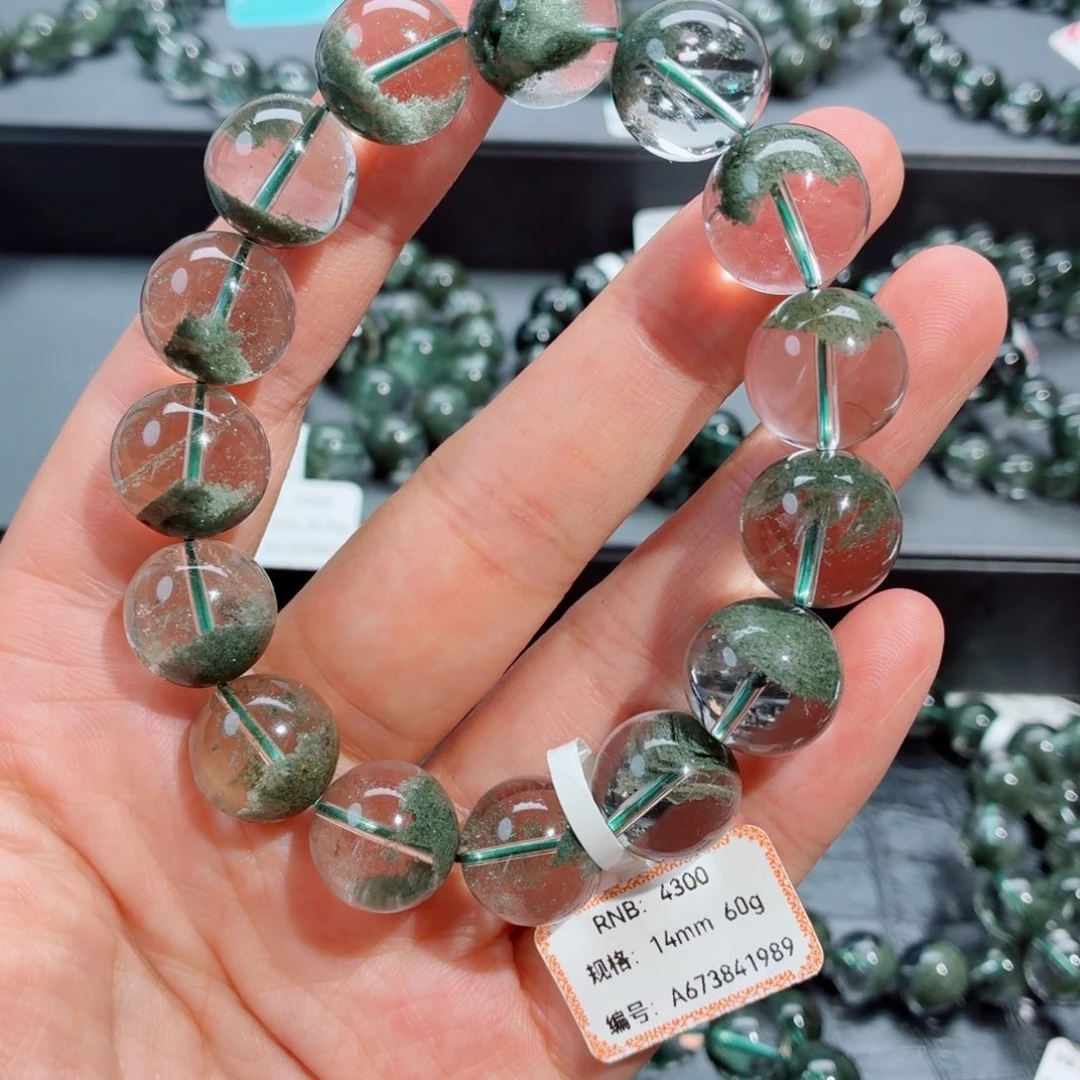 水晶手链未镶嵌咸***达天然