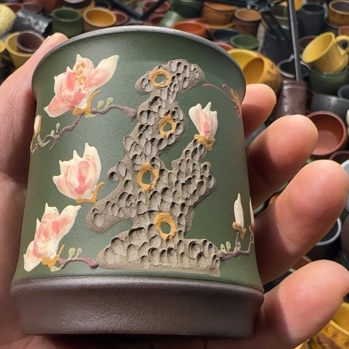 茶杯紫砂全手工制作工艺