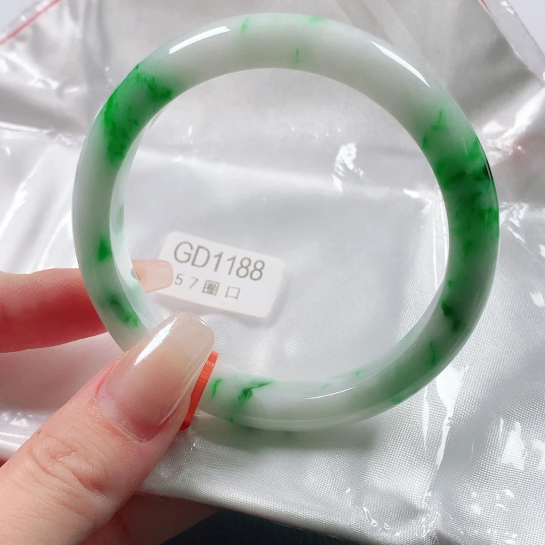 未镶嵌手镯翡翠天然翡翠手镯g'd1188