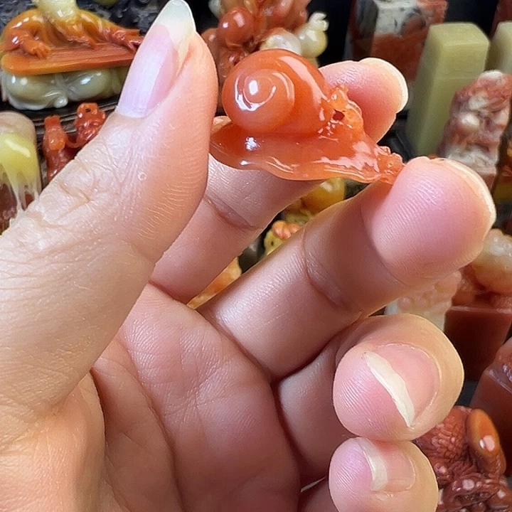 桀***桀寿山石寿山石雕刻精美
