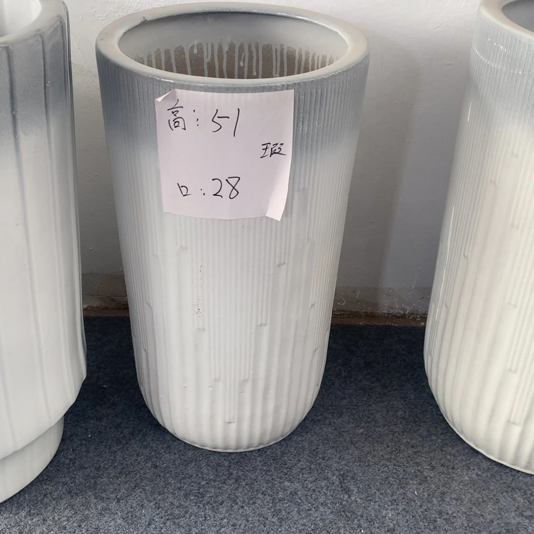 高温陶瓷花盆微瑕