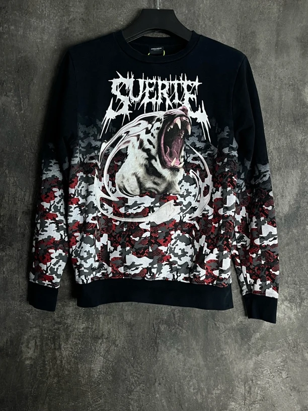 全新未使用 MARCELOBURLON S码*1/黑豹卫衣/03843
