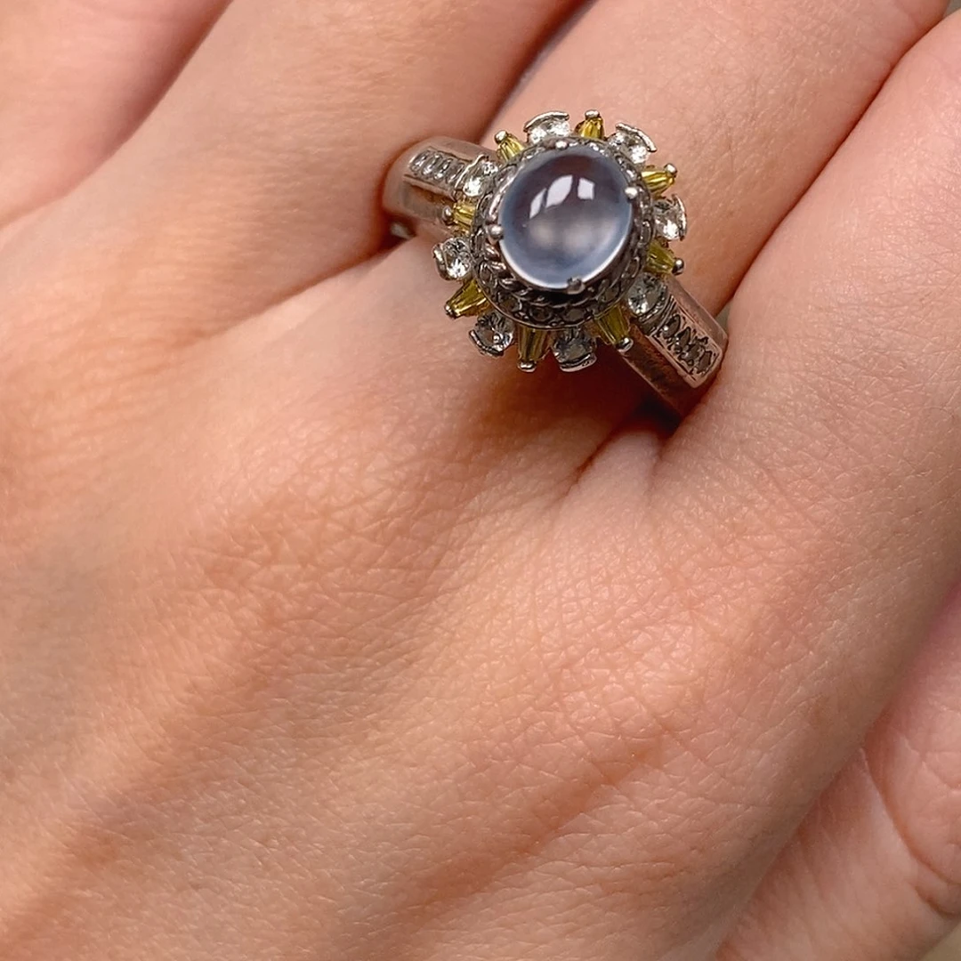 翡翠戒指未镶嵌玻璃种