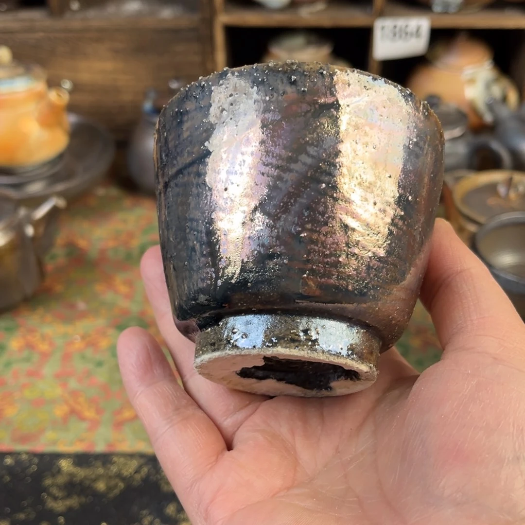 杯彬*?柴烧茶器主人杯子