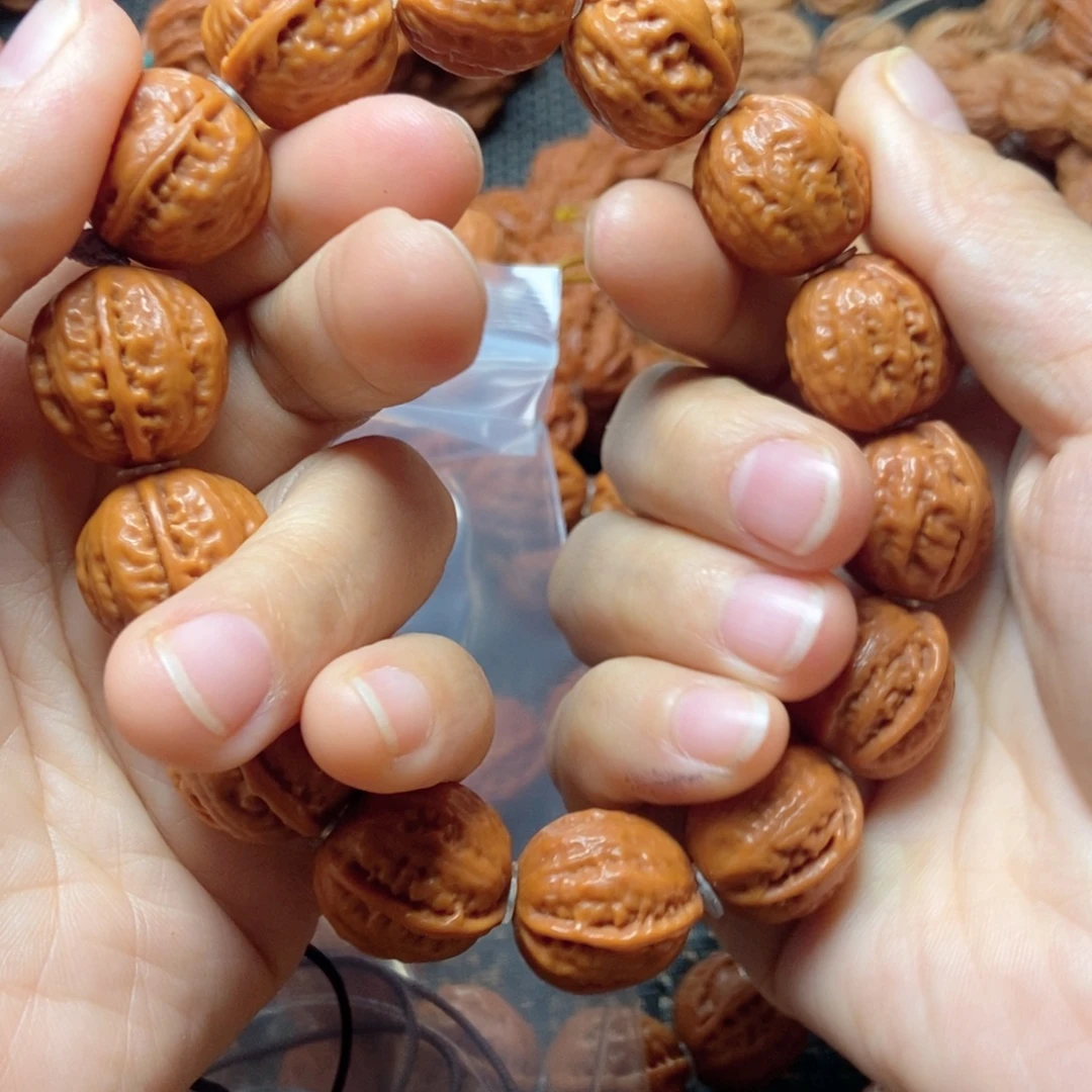 随***9文玩核桃手串小元宝手串