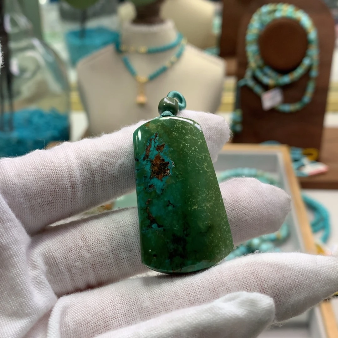 绿松石未镶嵌配饰