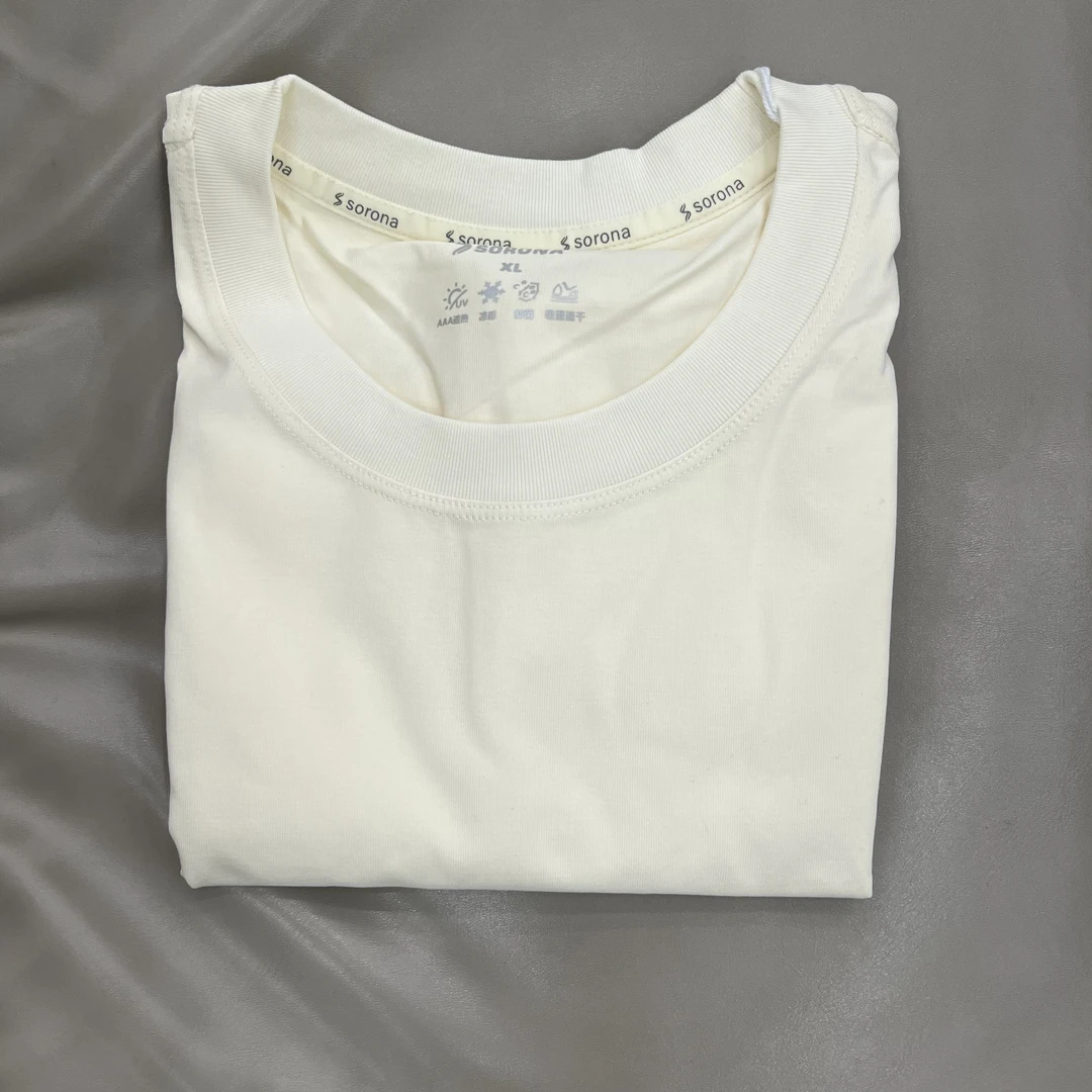 HXSM「纯色」夏款光盾遮热凉感短袖99-4