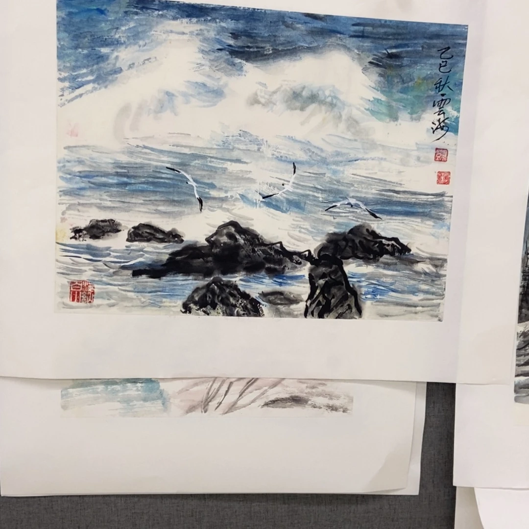 国画手寫手繪作品222