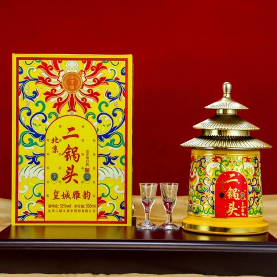 永丰永丰北京二锅头天坛皇城雅韵两瓶500ml