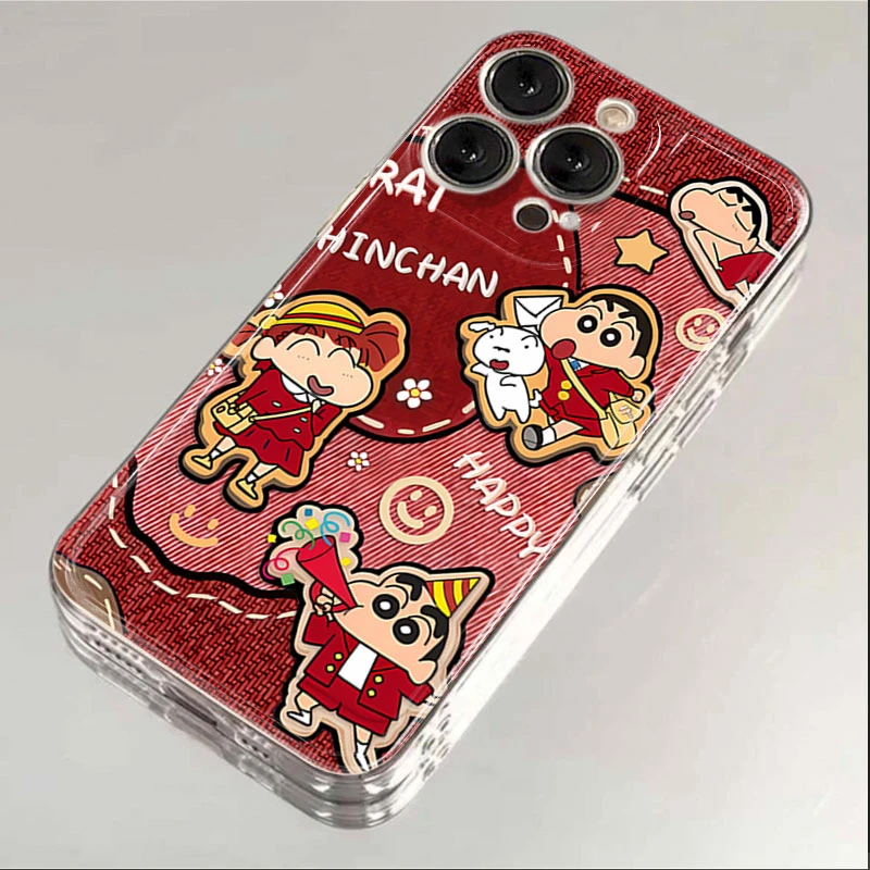 新年小新适用iphone16/15promax手机壳苹果13/12透明14卡通11XR