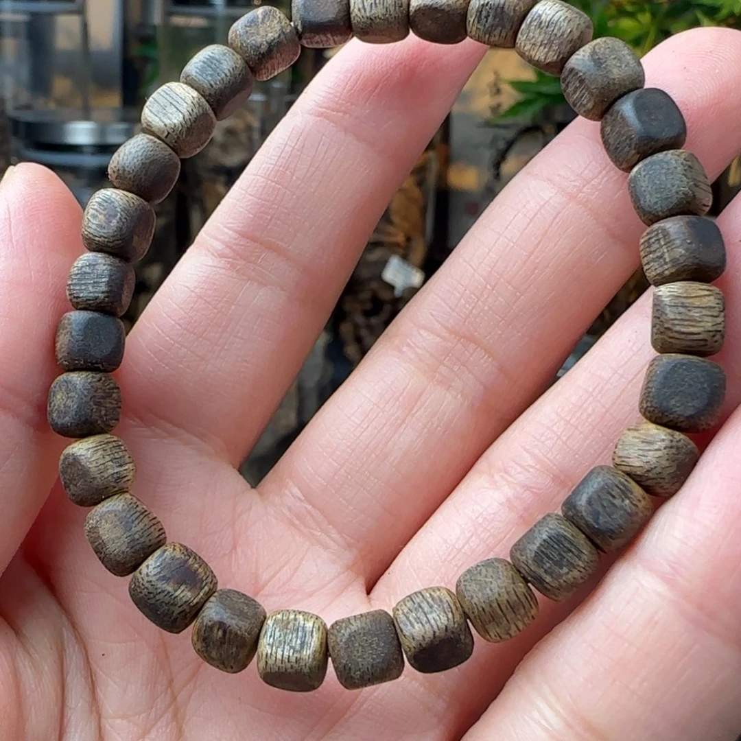 沉香沉香碎屑沉水奇楠淳化老料方型卡7