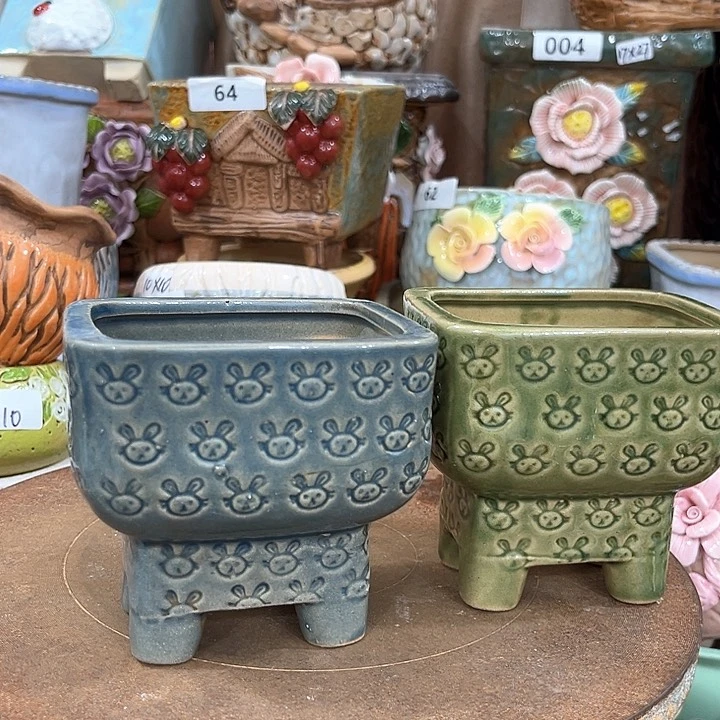 红陶粗陶多肉花盆