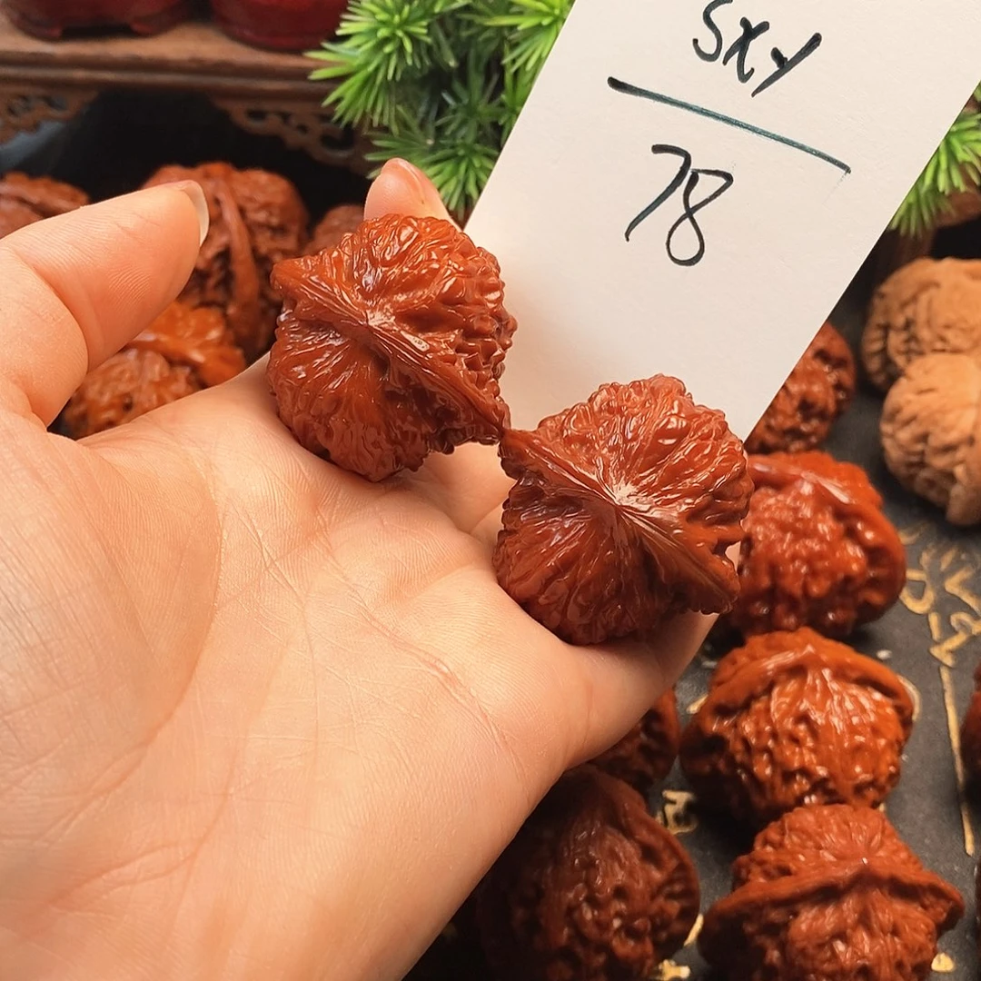 S***y文玩核桃把件麒麟磨s