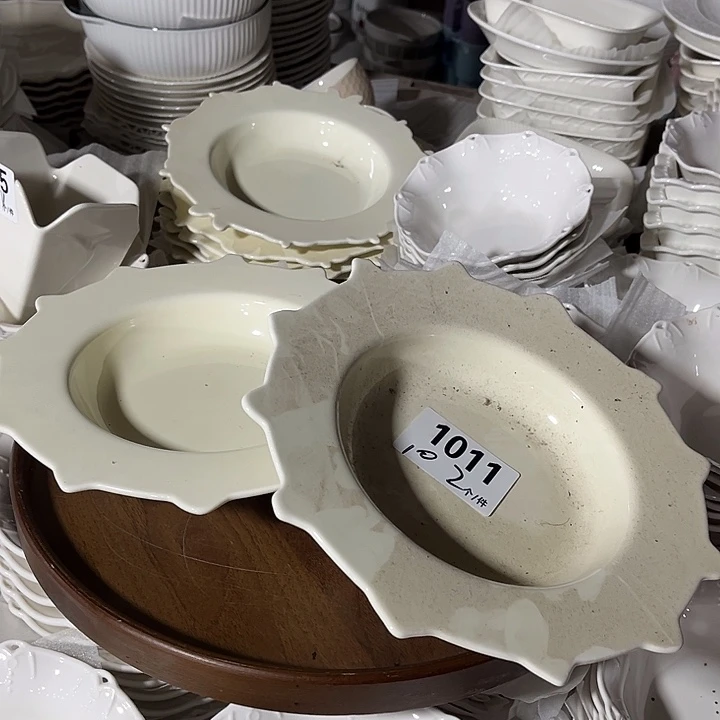 搪瓷微瑕外贸陶瓷餐具1011