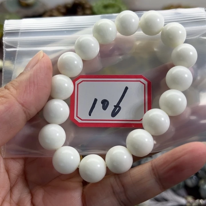 蛇纹石玉未镶嵌手链