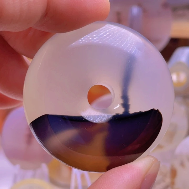 玛瑙/玉髓未镶嵌吊坠(不含链)