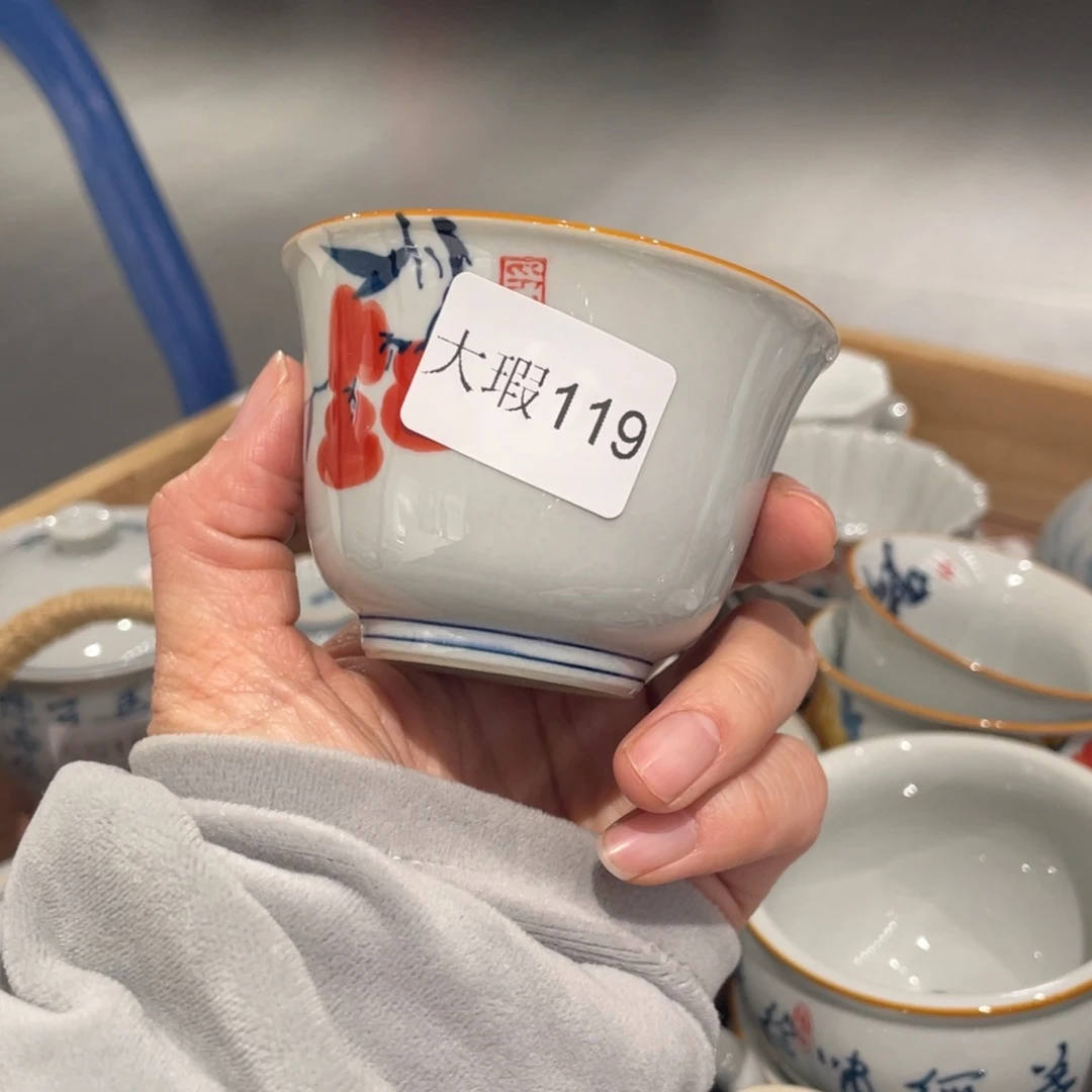 有瑕釉下彩纯手绘起****了