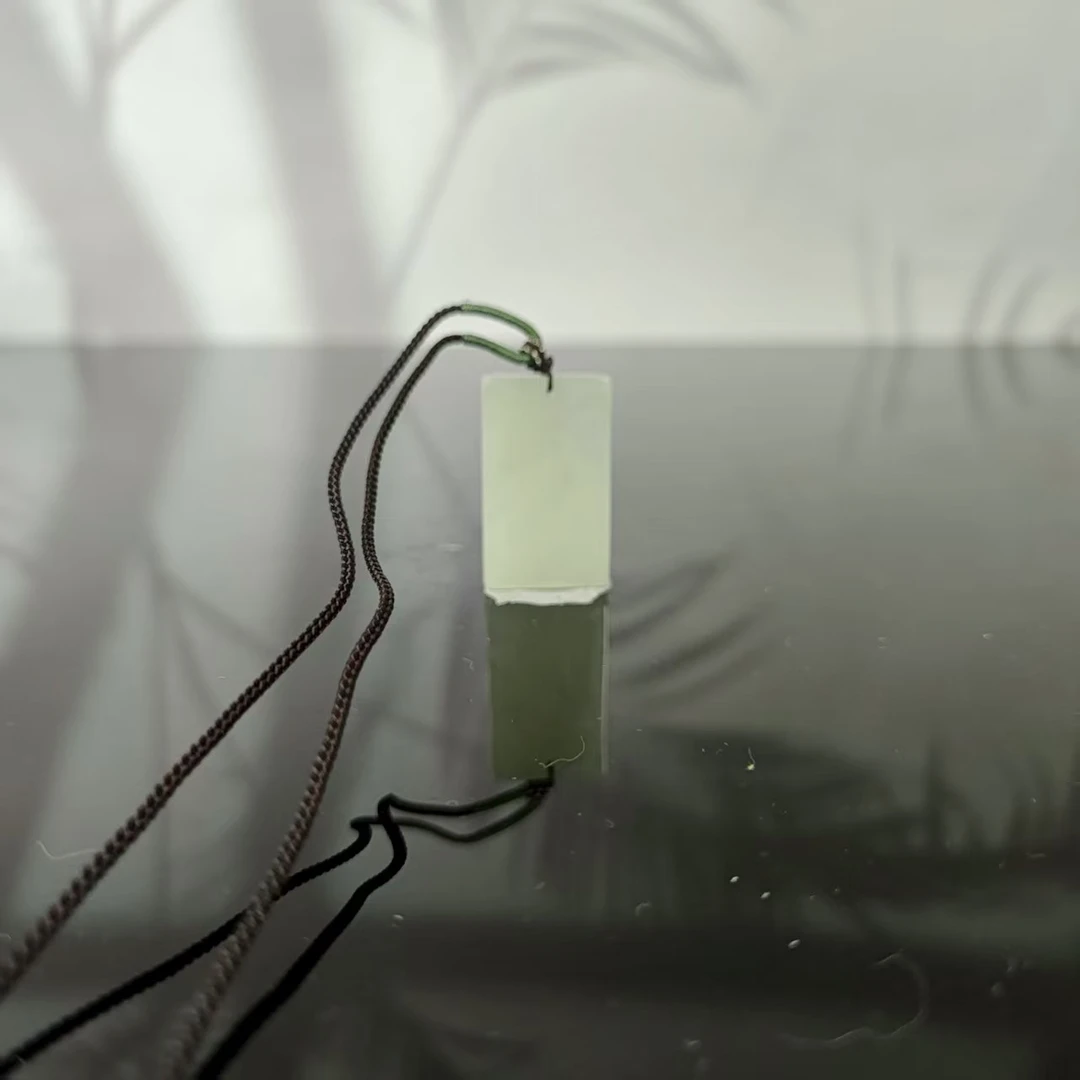 X和田玉无事牌吊坠0773