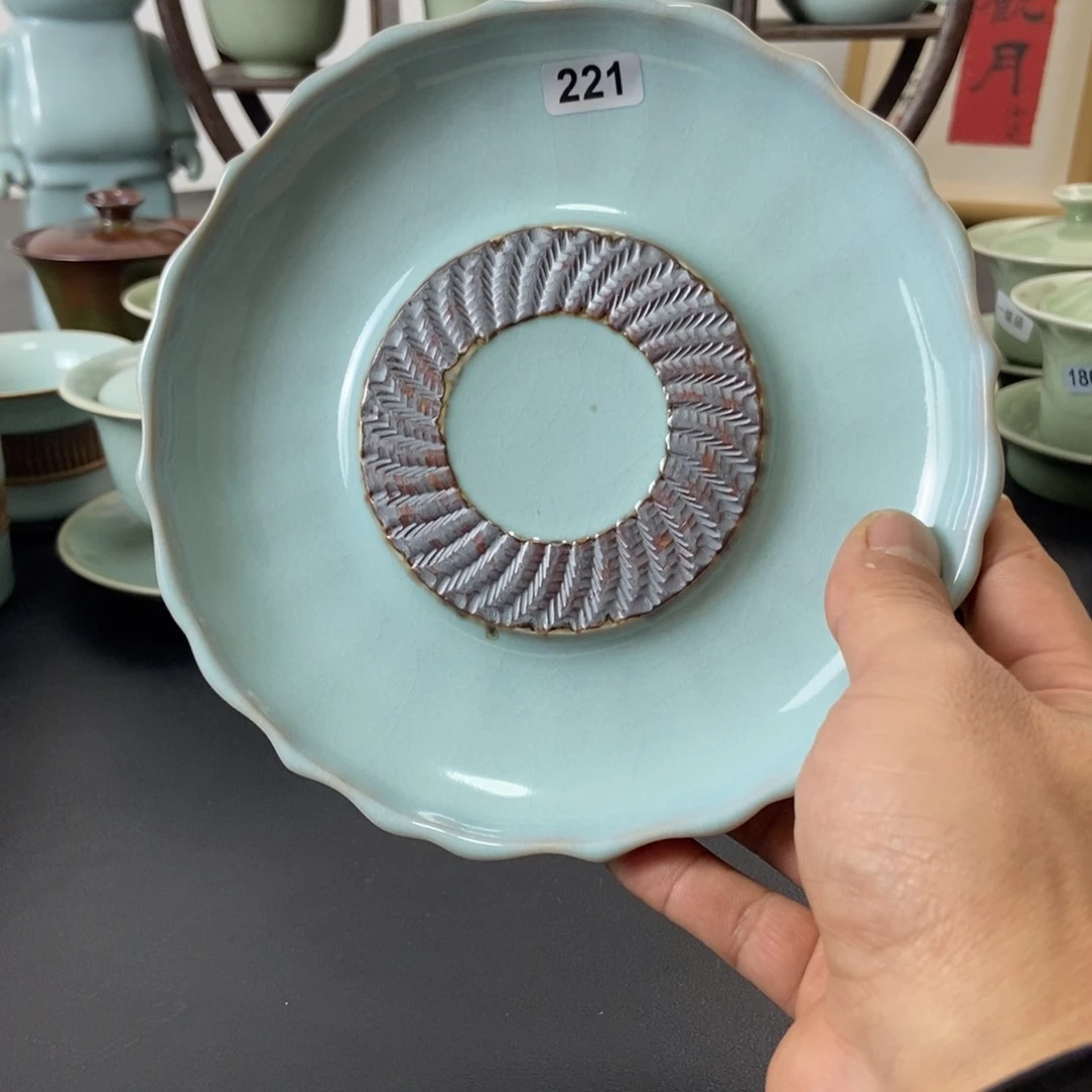 瑕品天青釉壶承福利