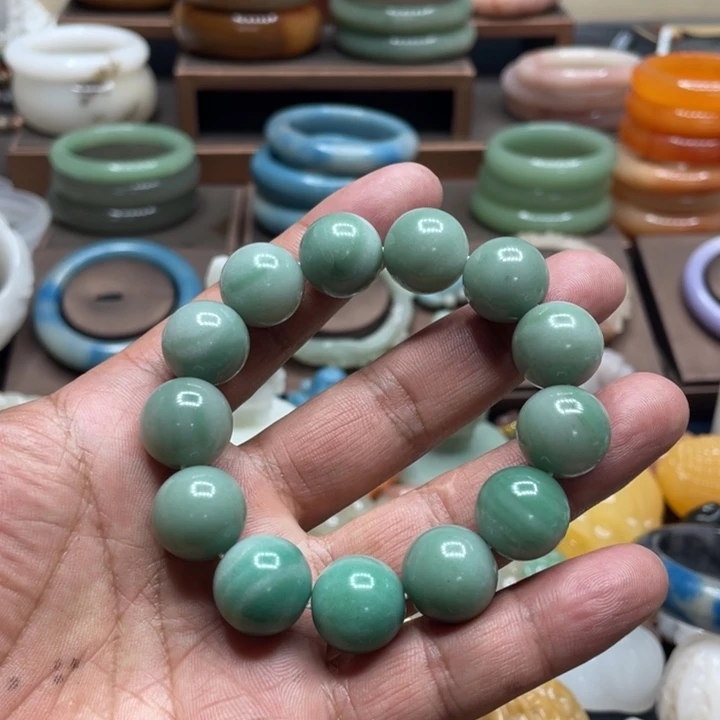 石英质玉手链合金?*憨