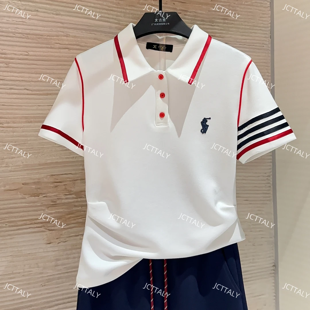 【宠粉价】夏季新款小马刺绣短袖套装裙两件套连衣裙裤TZ-274