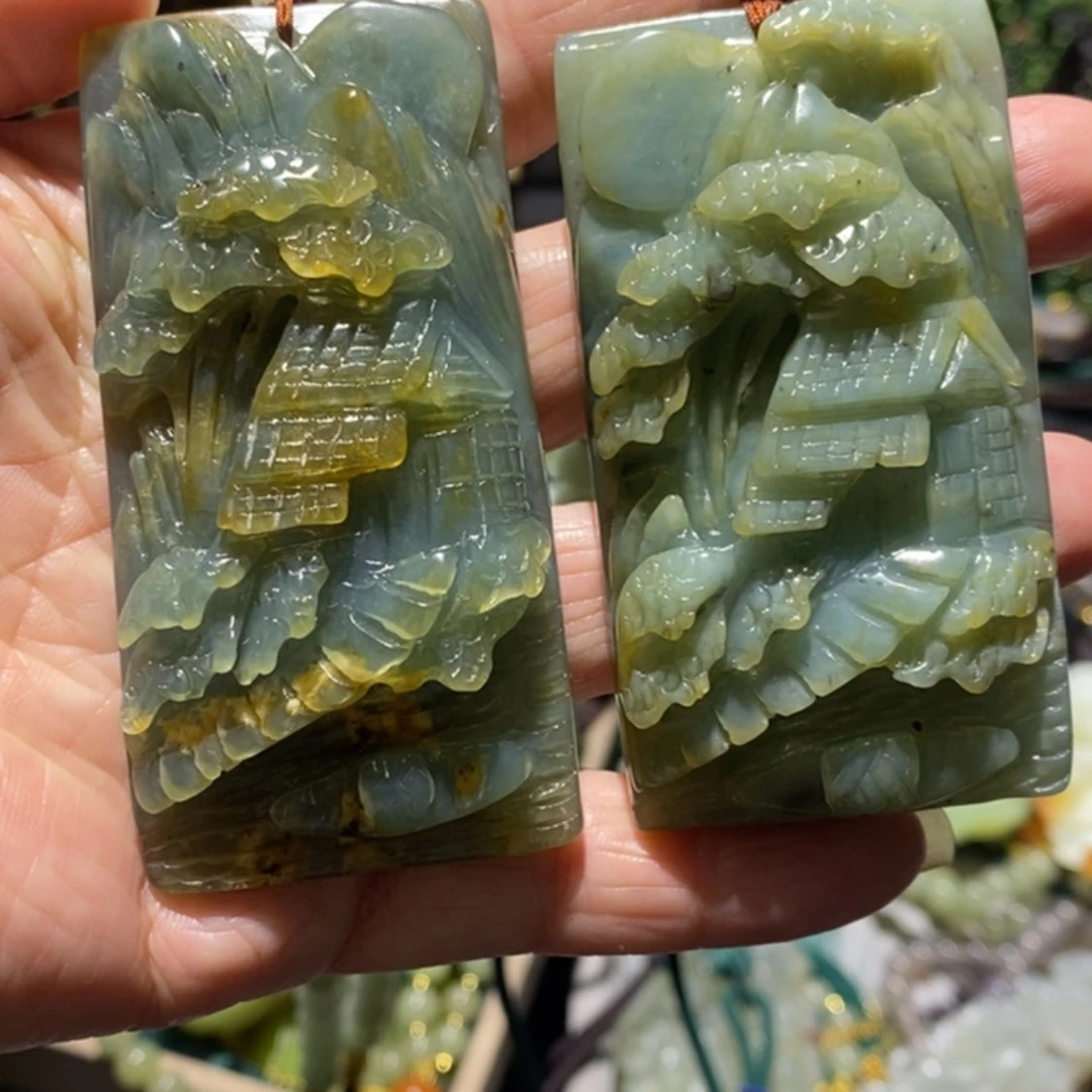 【闪购商品】岫玉毛衣链未镶嵌