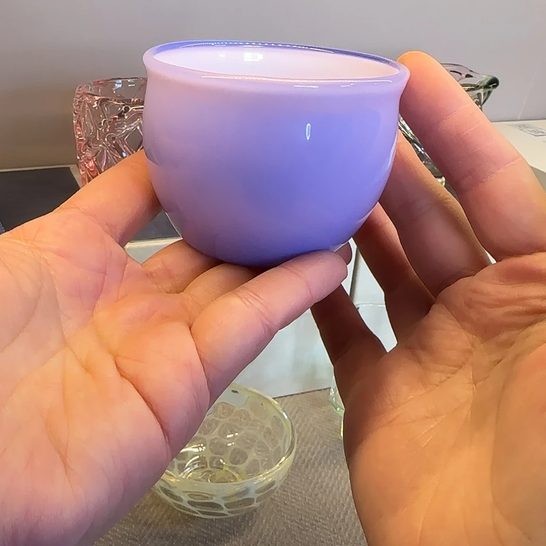 熠*33000高硼硅玻璃杯周边紫