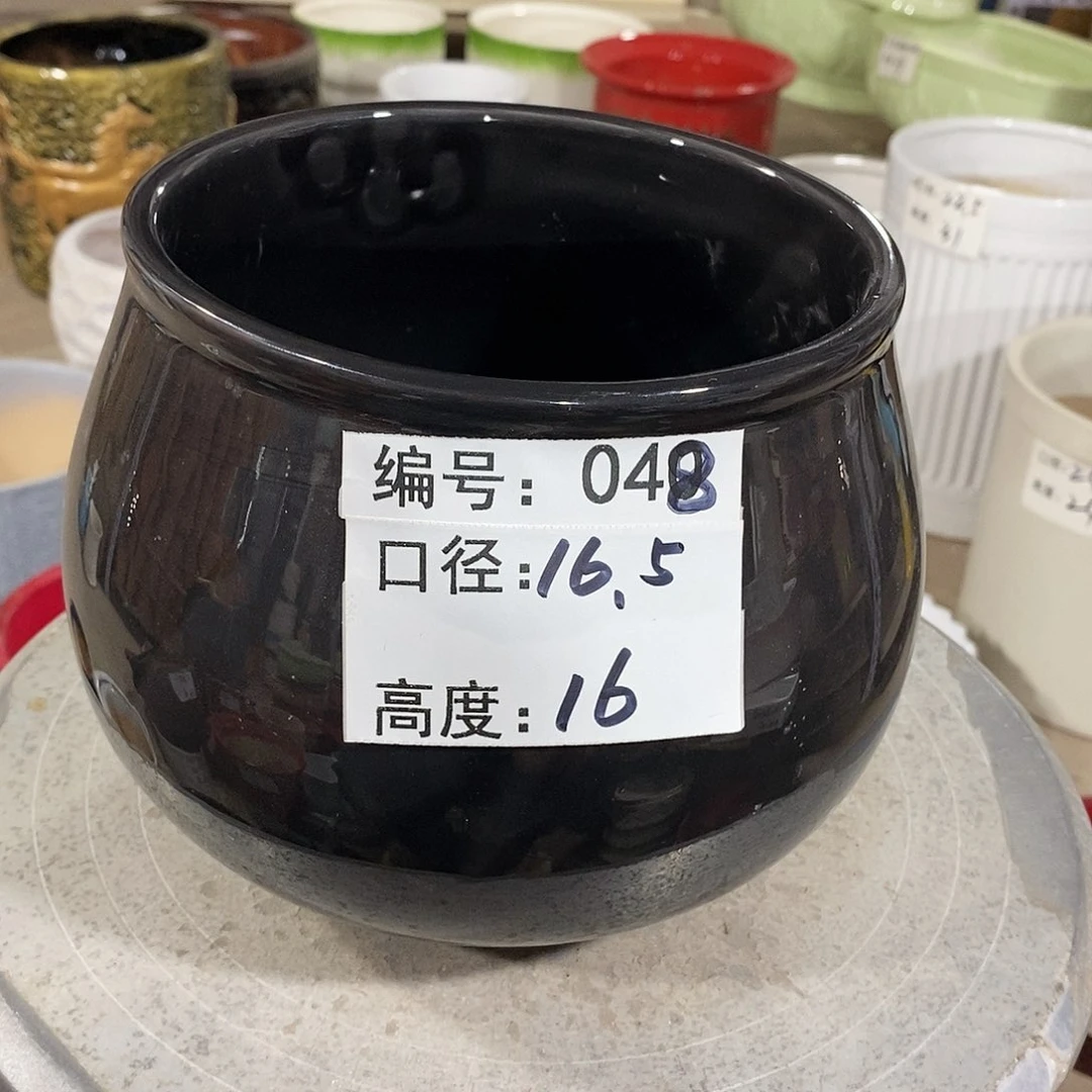 【闪购商品】陶瓷微瑕花盆-048-1个