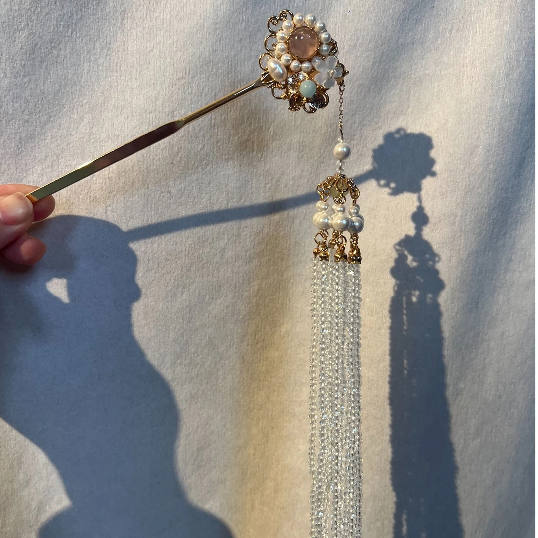 古悦倾城（霜降）古风汉服发饰