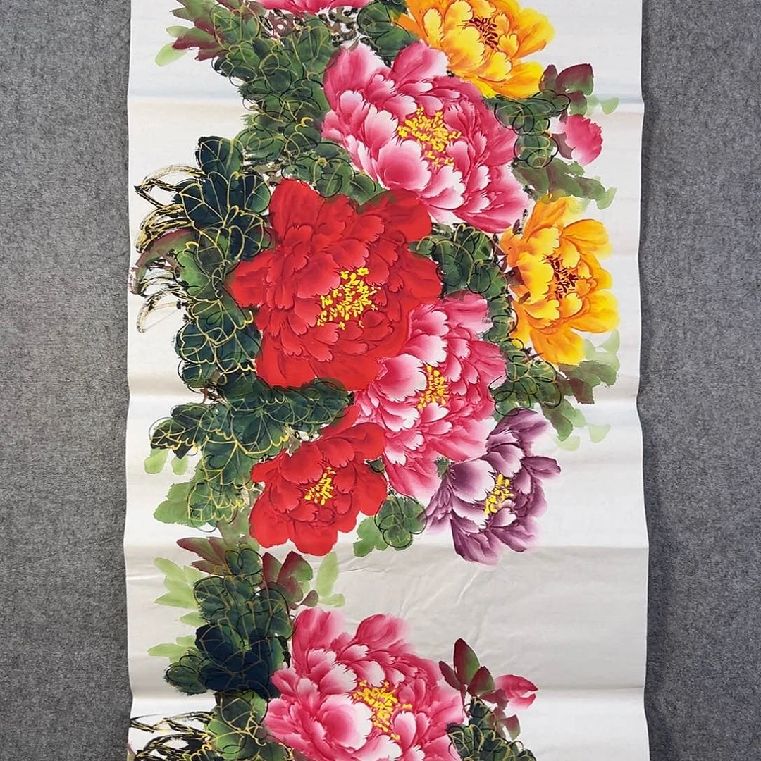 国画701 花鸟在此处飞翔也不太