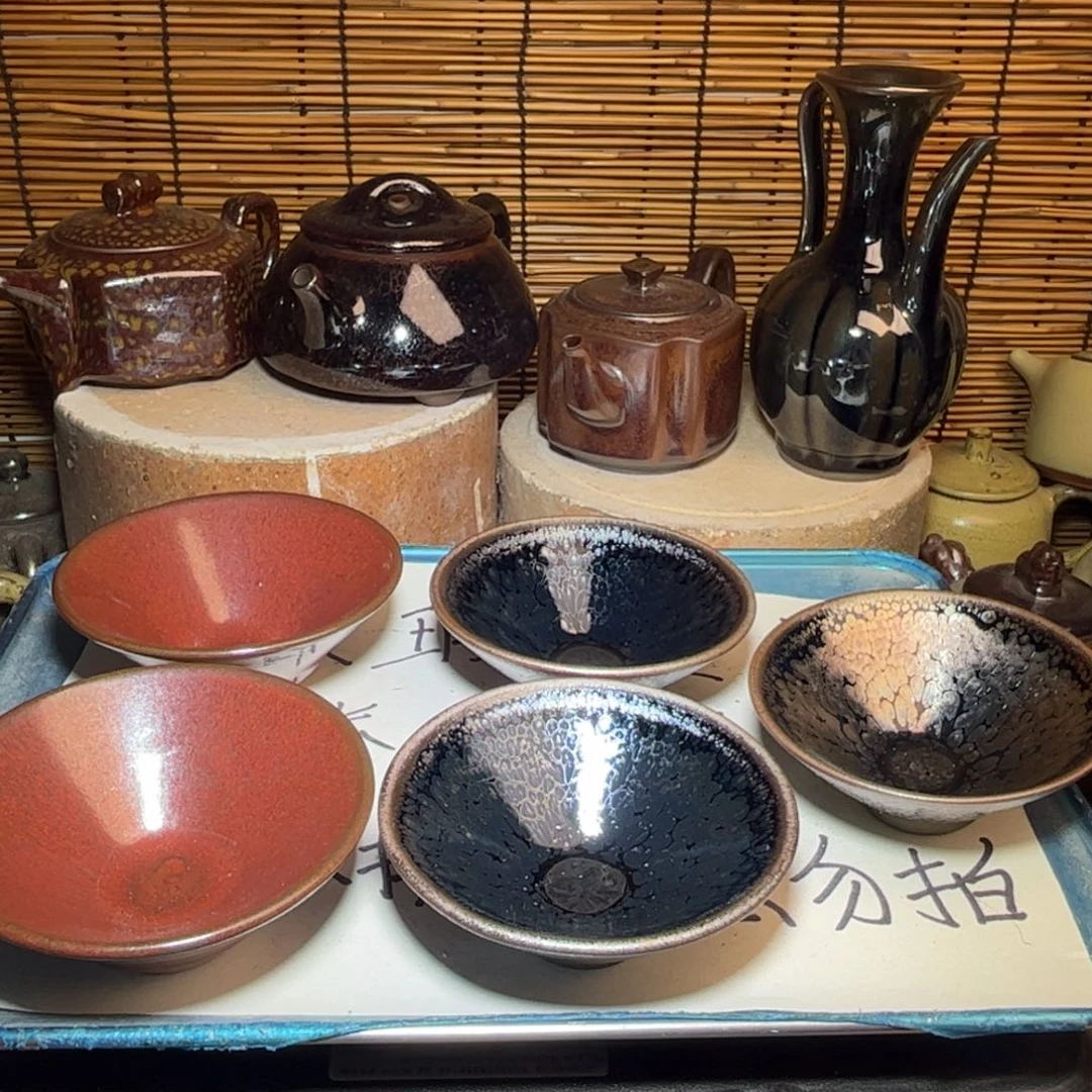 茶盏建窑建盏 微瑕作品