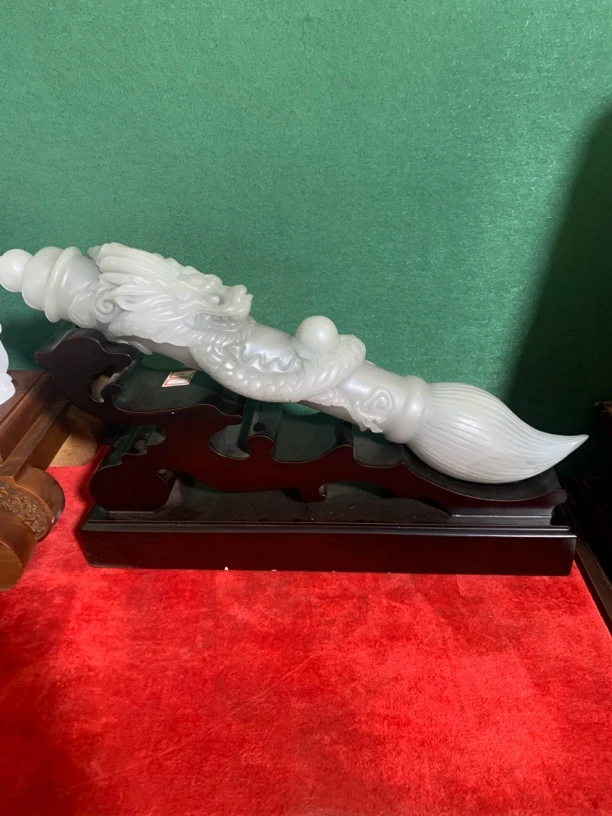 家居摆件家居摆放水墨丹青摆放玄关摆件家居雕刻办公桌博古架书房