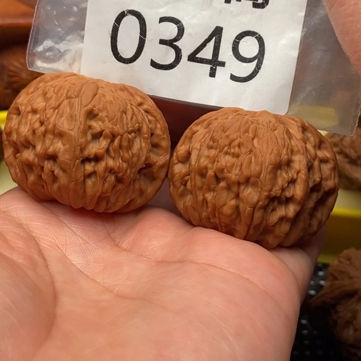 文玩核桃吊坠磨盘全品43.5